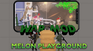 برنامه‌نما War Mod for melon playground عکس از صفحه