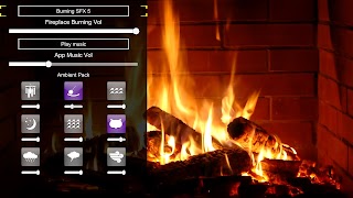 Virtual Fireplace HD capture d'écran 5