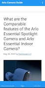Arlo Camera Guide скриншот 3