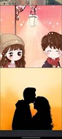 Friends matching wallpapers स्क्रीनशॉट 1