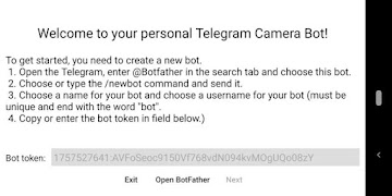 Camera Bot for Telegram gönderen