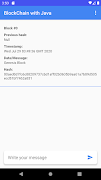 Blockchain with Java penulis hantaran