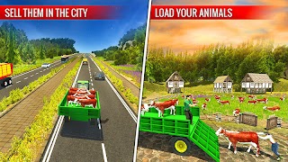 Tractor Cargo Transport : Farming simulator 2018 اسکرین شاٹ 7