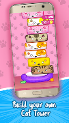 برنامه‌نما Cat Tower: Adopt & Play عکس از صفحه