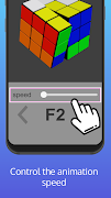 Easy Rubik's Cube Solver captura de pantalla 2