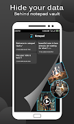 Hide Photos & videos - Notepad 포스터