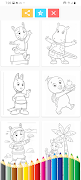 Backyardigans Coloring imagem de tela 1
