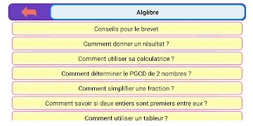 1 Schermata Brevet Maths