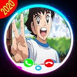 ”Call from Captain Tsubasa 📱 fake video+Chat call