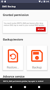SMS/MMS Backup & Restore syot layar 5