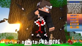 Naruto Mod for Minecraft PE скриншот 6