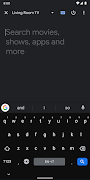 Пульт управления Android TV скриншот 2