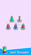 Puzzle Thread: Color Sort imagem de tela 1
