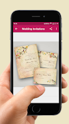 برنامه‌نما Wedding Invitations Samples عکس از صفحه