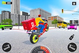 Moto Pizza Delivery 포스터