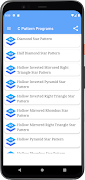 C Pattern Programs 截图 1