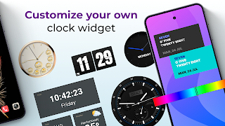 Android Clock Widgets اسکرین شاٹ 7