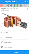 برنامه‌نما Physics Quiz عکس از صفحه