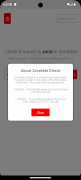 Scrabble Checker App imagem de tela 3