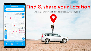 برنامه‌نما GPS Navigation - Location Maps عکس از صفحه