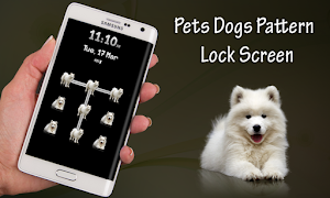 Pets Dogs Pattern Lock Screen পোস্টার
