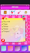 برنامه‌نما Unicorn Notepad عکس از صفحه