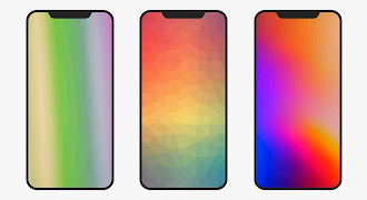 5 Schermata Gradient Wallpaper