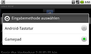 Gamepad IME syot layar 1