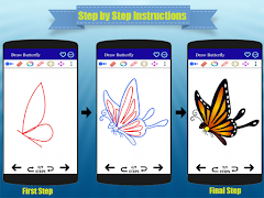 How to Draw an Easy Butterfly ảnh chụp màn hình 2