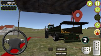 Riding a Tractor Simulator स्क्रीनशॉट 2