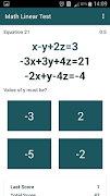 Math Linear Test ảnh chụp màn hình 2