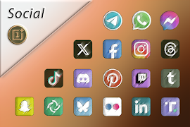 برنامه‌نما RetrOxigen - Icon Pack عکس از صفحه