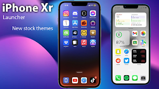 iPhone XR Launcher For Android ảnh chụp màn hình 1