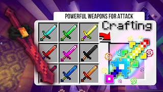 برنامه‌نما Ultimate Swords Minecraft Mod عکس از صفحه