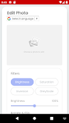 Multi Language Photo Editor 截图 2