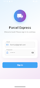 ParcelExpress Client App 스크린샷 1