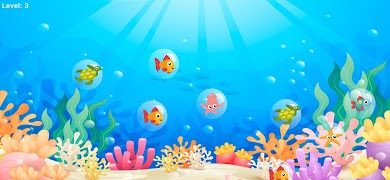 Bubble Sea Fish Kids Game screenshot 1