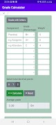 Grade Calculator 截圖 4