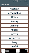 Synonyms الملصق