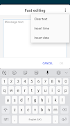 Quick message manager captura de pantalla 6
