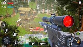 Army Sniper Gun Games Offline ภาพหน้าจอ 1