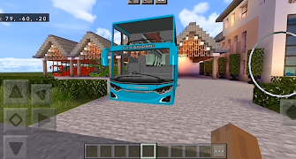 Bus Telolet Mod Minecraft captura de pantalla 5