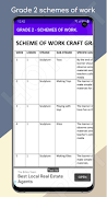 Grade 2 All Schemes of work. اسکرین شاٹ 1