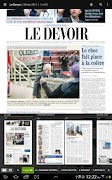 Le Devoir virtuel スクリーンショット 2