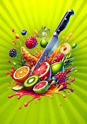 پوستر Fruit Cutter