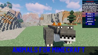 برنامه‌نما Animals Mod for Minecraft PE عکس از صفحه