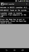 BASIC! Launcher (WiFi) captura de pantalla 2