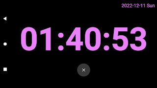 デジタル時計 スクリーンショット 2