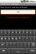 Ticket Gate Error Translator ảnh chụp màn hình 2
