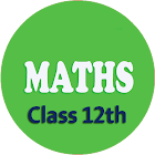 Maths Class 12 CBSE/RBSE Mobile App 图标